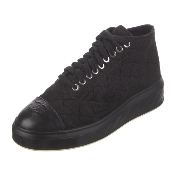 Chanel Interlocking CC Logo Leather Trim Embellishment - Picture 1 of 8